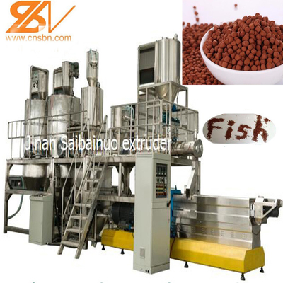 extrudeuse de machine de granule d'alimentation de crevette des poissons 100-6000kg/H