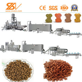 chaîne de fabrication de catégorie comestible d'extrudeuse d'aliments pour chiens 100-160kg/H